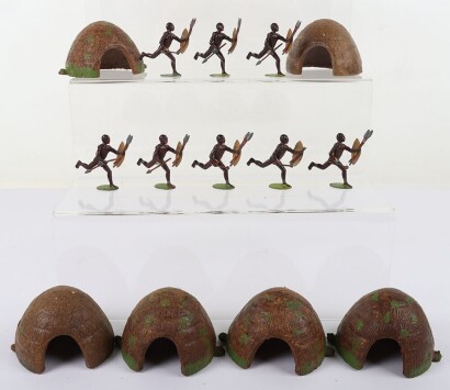 Britains set 147, Zulus, first version 1906