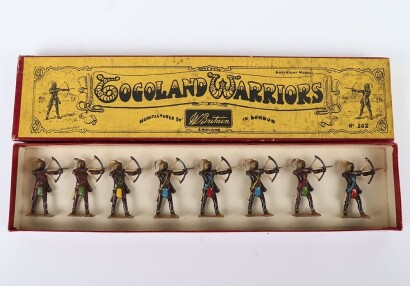 Britains boxed set 202, Togoland Warriors, circa 1930