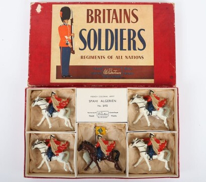Britains rare boxed set 2172, French Colonial Army Spahi Algerien, 1958-60