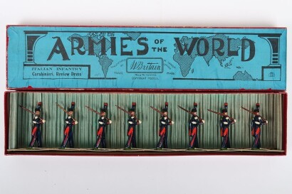 Britains boxed set 1437, Italian Infantry Carabinieri, Review dress, 1936