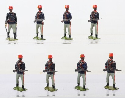 Britains set 167, Turkish Infantry, first version with Officer 1912
