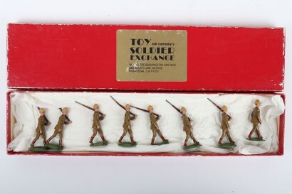 Britains rare set 1837, Argentine Infantry in steel helmets, 1939