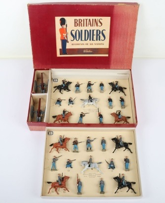 Britains boxed set 9485, U.S.A Civil War troops and guns, 1962-65