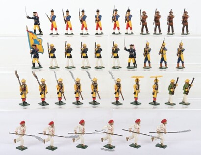 Blenheim commissioned for James Opie Chinese Boxer Rebellion figures, 1975-78