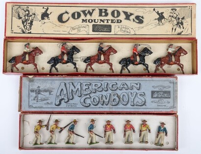 Britains boxed set 179, Cowboys mounted, 1920s