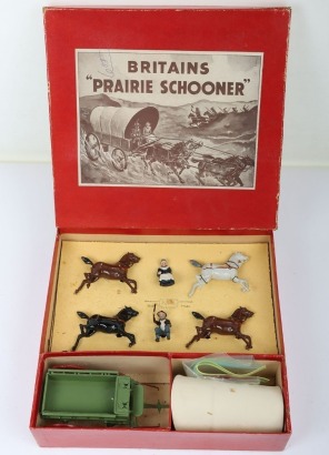 Britains boxed set 2034, Prairie Schooner, 1949-54