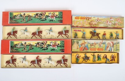 Johillco boxed Cowboys, 1950s