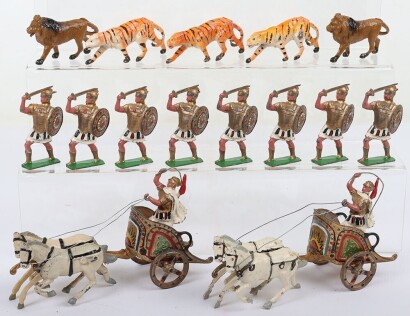 Johillco boxed Roman Arena Super set ref Q.V.S, 1950s