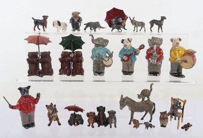 Heyde or similar lead painted animals