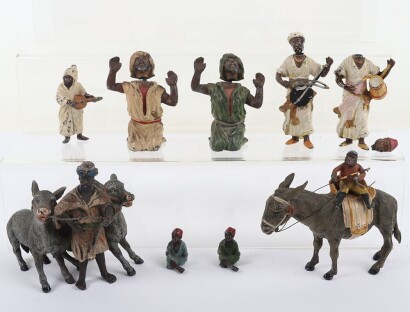 Heyde or similar lead painted North African Arabs