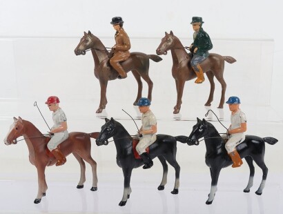 American 70mm mounted Polo players