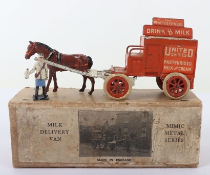 Charbens boxed 821, United Dairies Milk Delivery van, 1930s