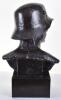 Large and Very Heavy Bronze Bust of the Victorious German Soldier, Presented to the Prussian War Academy in 1916 by General Hermann von Francois, Hero of the Battle of Tannenberg - 6