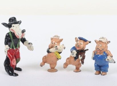 Excella Walt Disney&rsquo;s Three Little Pigs and the Big Bad Wolf, 1930s