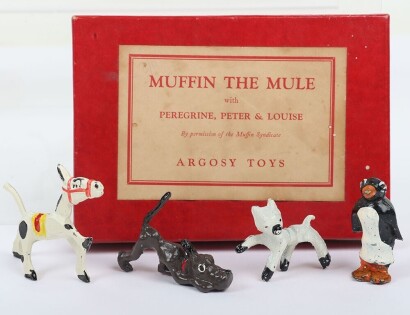Argosy Toys boxed Muffin the Mule set, 1953