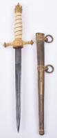 Fine Quality Imperial German Naval Officers Dress Dagger by WKC
