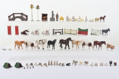 Taylor and Barrett Rabbit Warren set and Farm animals