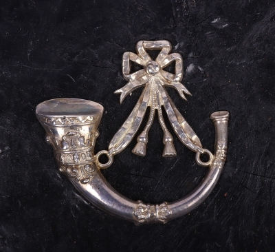 Victorian Kings Royal Rifle Corps Field Officers Undress Sabretache 1880-90 - 2