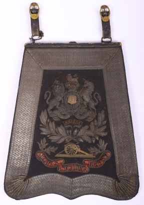 Scarce Early Pattern Victorian Royal Artillery Volunteers Full Dress Sabretache