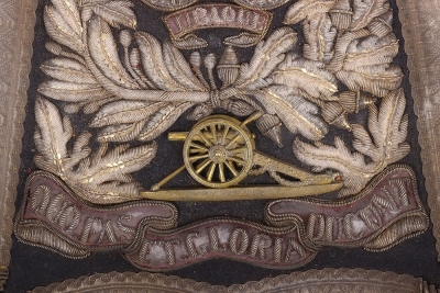 Victorian Royal Artillery Volunteers Full Dress Sabretache - 4