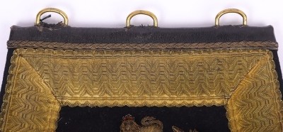 Victorian Royal Artillery Full Dress Sabretache - 5