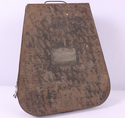 Victorian Royal Horse Artillery Officers Sabretache in Named Tin with Accoutrements - 2