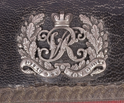 Victorian Cavalry Officers Cross Belt and Pouch - 3