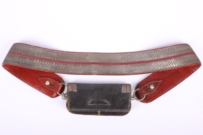 Victorian Cavalry Officers Cross Belt and Pouch - 4