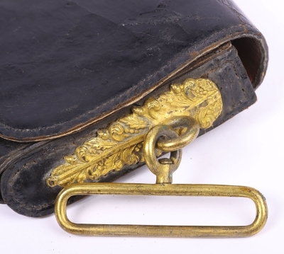 Victorian Indian Army Officers Cross Belt and Pouch - 7