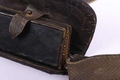 Victorian Royal Artillery Officers Full Dress Cross Belt and Pouch - 8