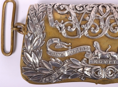 Victorian 11th Prince Alberts Own Hussars Officers Pouch - 2