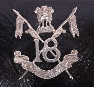Indian Army 18th Cavalry Officers Undress Pouch - 2
