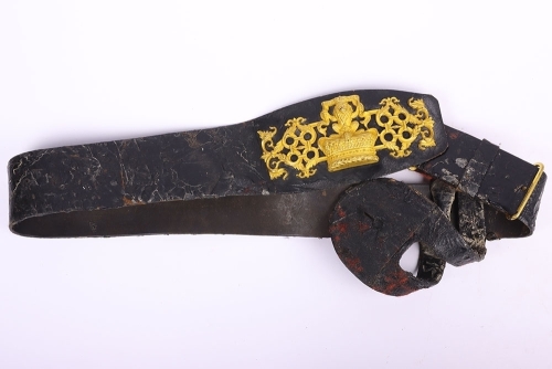 Victorian Royal Company of Archers Queens Bodyguard of Scotland Undress Belt