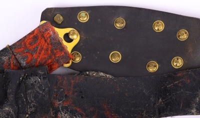 Victorian Royal Company of Archers Queens Bodyguard of Scotland Undress Belt - 5