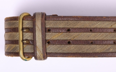 Victorian Cavalry Officers Undress Waist Belt - 2