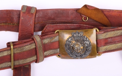 Victorian Royal Engineers Officers Sword Belt