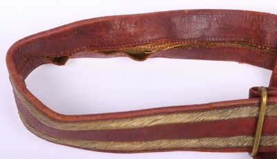 Victorian Royal Engineers Officers Sword Belt - 2