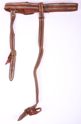 Victorian Royal Engineers Officers Sword Belt - 4