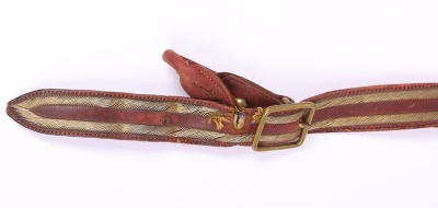 Victorian Royal Engineers Officers Sword Belt - 5