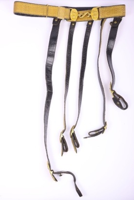 British Victorian Royal Artillery Officers Waist Belt