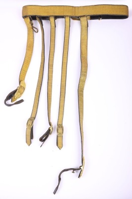 British Victorian Royal Artillery Officers Waist Belt - 3