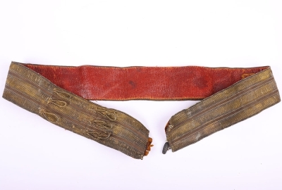 Cavalry Officers Girdle Belt