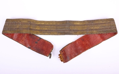 Cavalry Officers Girdle Belt - 4