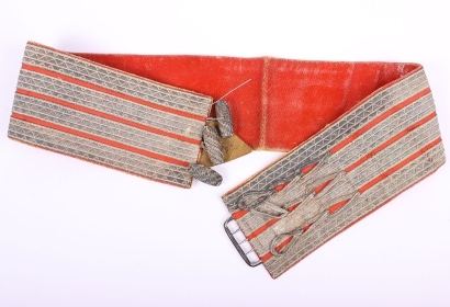 Victorian Cavalry Officers Girdle Belt