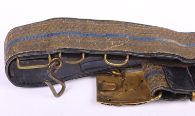 Indian Army Cavalry Officers Waist Belt - 4