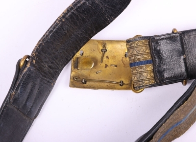 Indian Army Cavalry Officers Waist Belt - 5