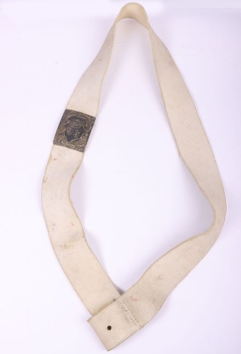 Scottish 93rd (Sutherland Highlanders) Regiment of Foot Military Tattoo Belt Plate and Baldric Sash