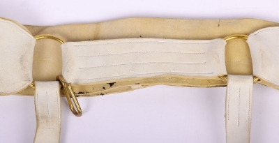 Royal Scots Cross Belt Plate and Baldric - 4