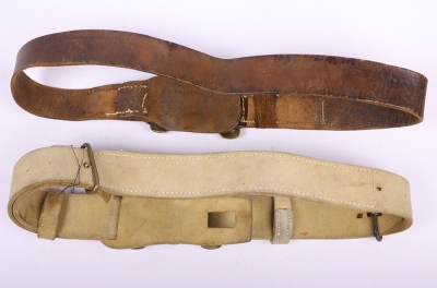 Victorian 1888 Pattern Waist Belt of the 9th Battalion Highland Light Infantry, - 4