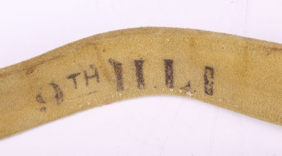 Victorian 1888 Pattern Waist Belt of the 9th Battalion Highland Light Infantry, - 5